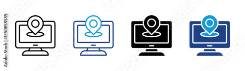 Location Monitor Icon