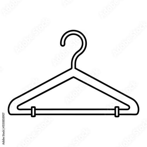 hanger isolated on white