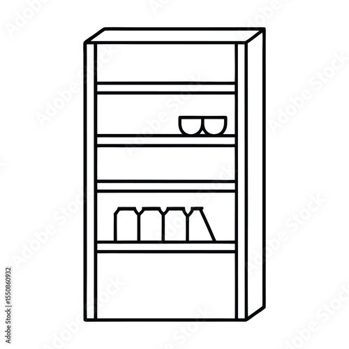 wardrobe isolated on white