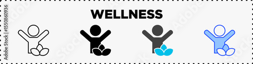 Wellness Icon Pack Line Glyph