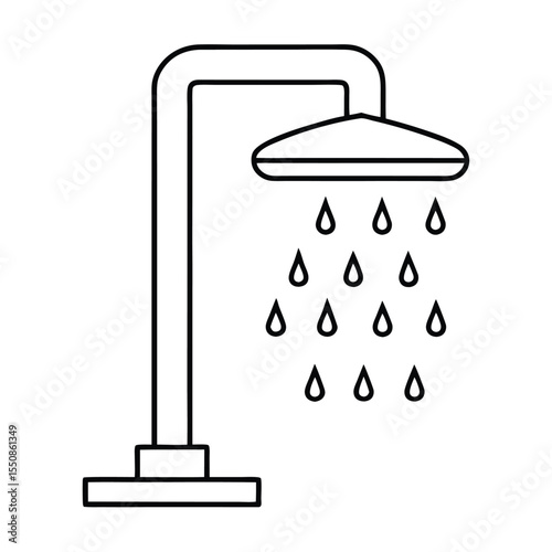vector illustration of toilet bowl