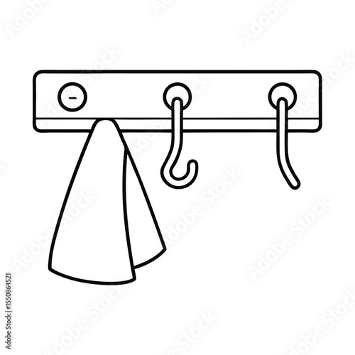 coat hanger isolated