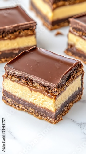 Decadent Chocolate Peanut Butter Bars Delicious Dessert Recipe