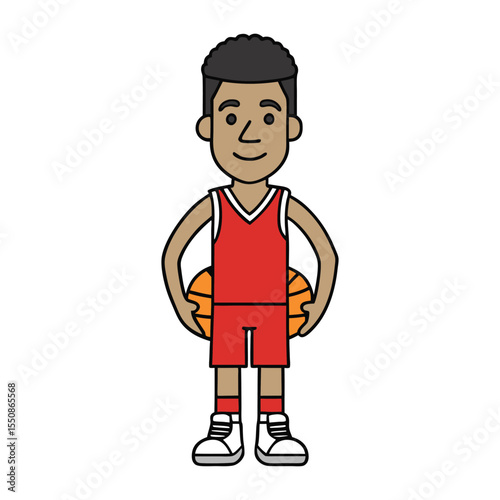 A dynamic basketball player dribbles swiftly, leaps high for a slam dunk, and showcases agility, strength, and precision on the court with every powerful move.
