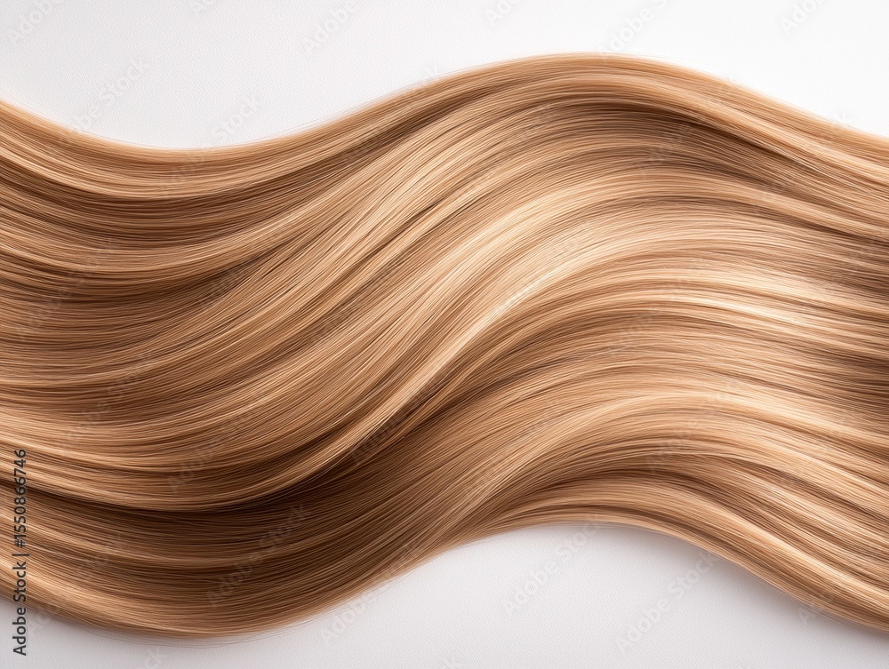 Fototapeta premium Golden tresses flowing