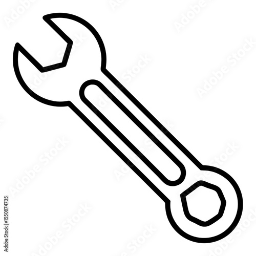 wrench vector illustration