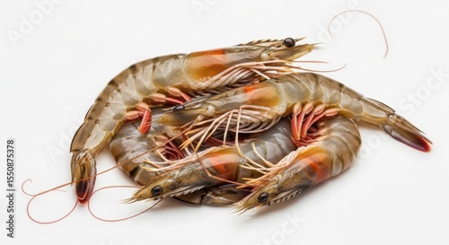 Fresh Raw Shrimp Seafood Protein Healthy Cuisine Ingredients for Culinary Delights Preparation