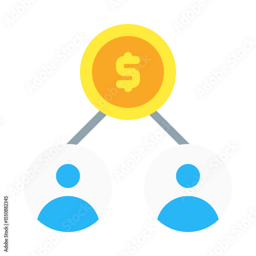 user engagement. This is a vector single icon with a flat style. Suitable for any purpose, such as website design, mobile app design, logo design, pattern design, etc.