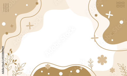 vector illustration of an abstract background with frame