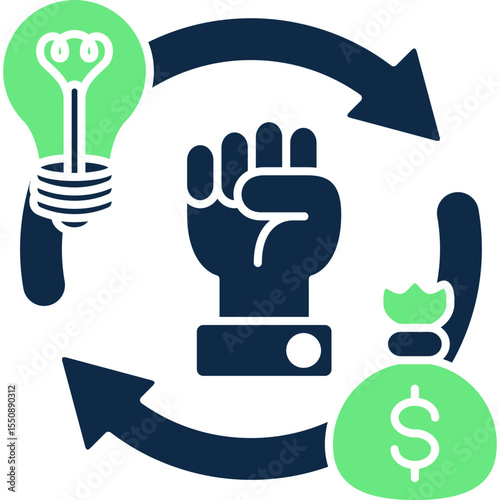 Motivation Framework Icon
