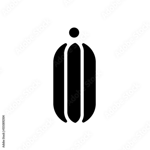 punching bag glyph icon