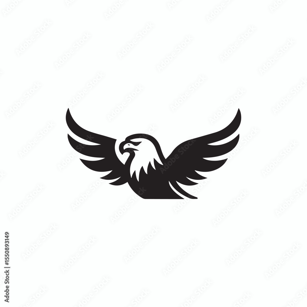 Fototapeta premium Mighty eagle logo