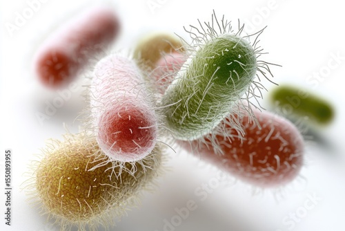 Microbial bacteria - microscopic germ, unicellular being, biological agent, tiny organism, invisible life, microbial structure, single-celled form, organic presence, living entity, pathogenic microbe.