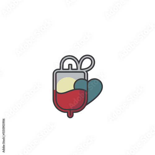 Blood Donation A Heartfelt Illustration of Giving and Saving Lives