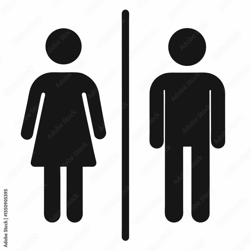 man and woman toilet sign man and woman toilet sign
