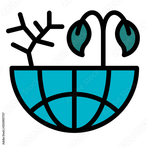 Thermal Pollution Icon
