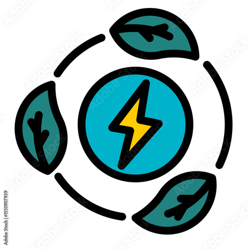 Plastic Pollution Icon