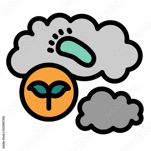 Ozone Depletion Icon
