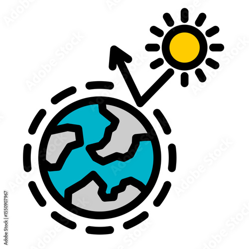 Global Warming Icon