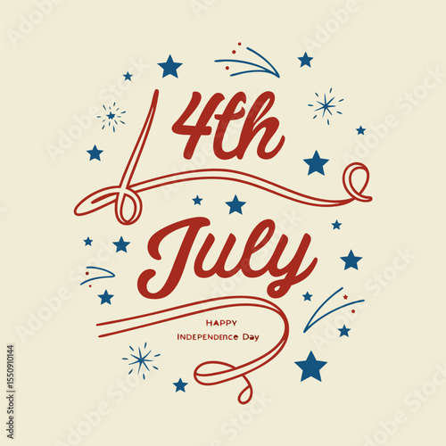 Festive 4th of July Celebration Graphics
