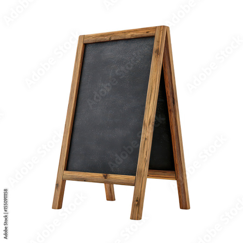 Wooden A-frame chalkboard sign (11)