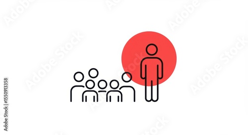 Leading the Crowd: Individual and Group Icon