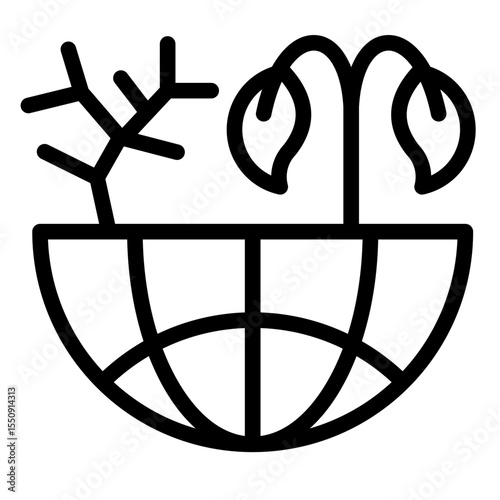 Thermal Pollution Icon