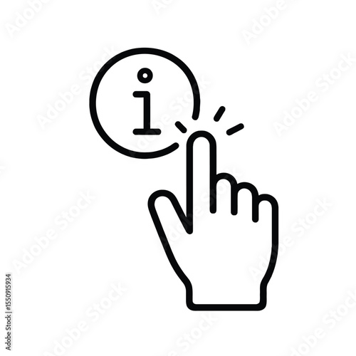 contact and support thin line icons 