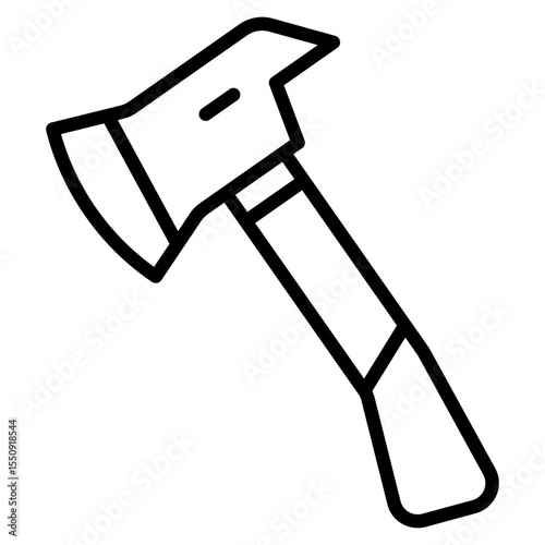 Axe Icon Single Vector Collection 