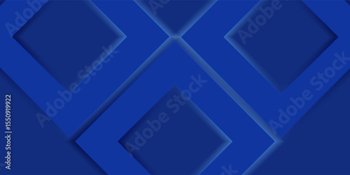 Abstract blue background with diamond square shapes. modern trendy fresh color for presentation design. vector illustration, eps 10.