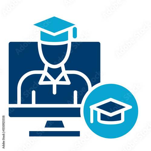 Online Learning Icon