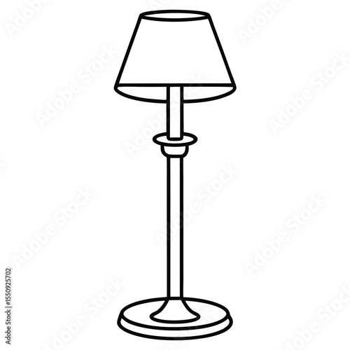lamp isolated on white background