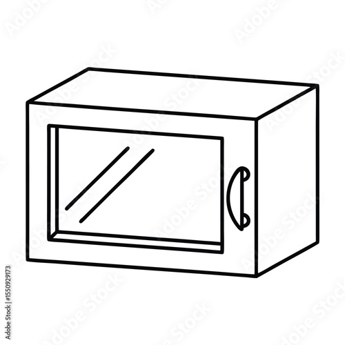 vector illustration of a modern kitchen sink