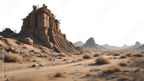 Desert Citadel A Timeless Structure