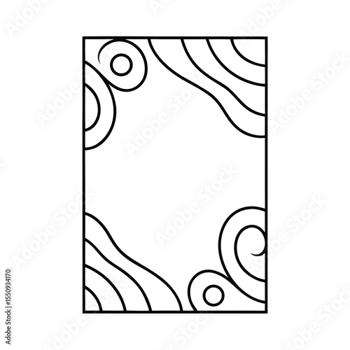 black and white page