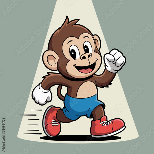 Running Monkey Spotlight