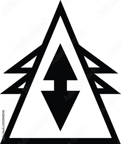 High Voltage Icon Vector Illustration