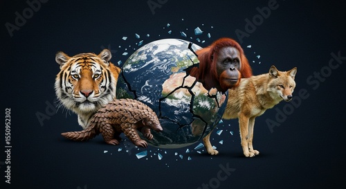 Endangered species global issues photo