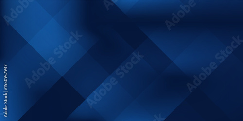 Modern back dark navy blue silver abstract pattern background. Geometric shape abstract art design modern
