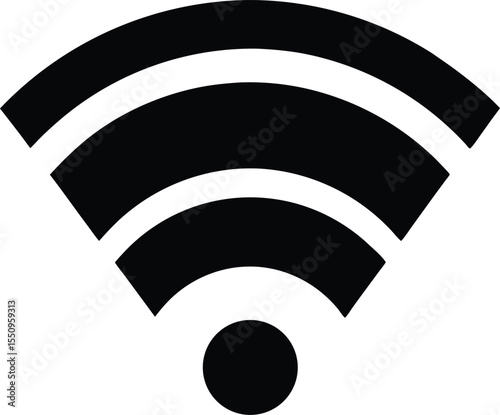 WiFi Hotspot Icon Vector Illustration