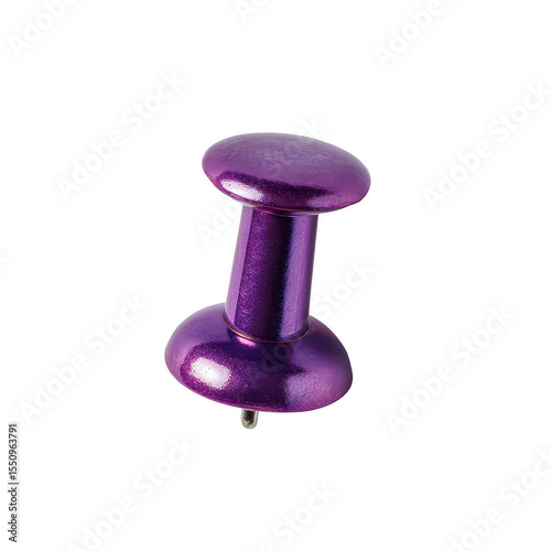 Wallpaper Mural Purple pushpin, glossy finish (1) Torontodigital.ca