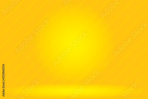 Vibrant yellow gradient studio background with subtle diagonal line pattern and soft spotlight effect