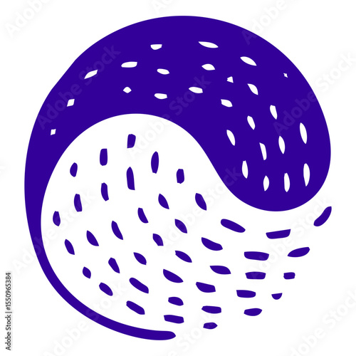 Purple Wave Pattern