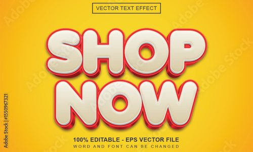 shop now Text Effect