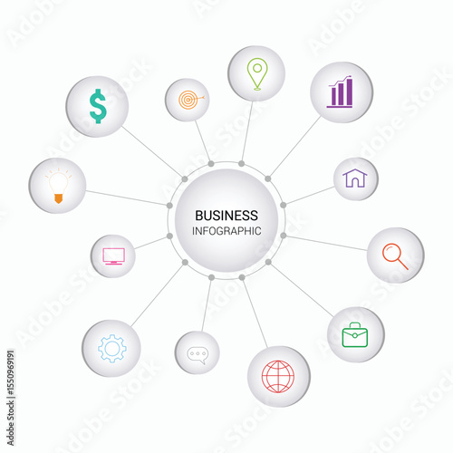  Business Infographics for Google Slides and PowerPoint
