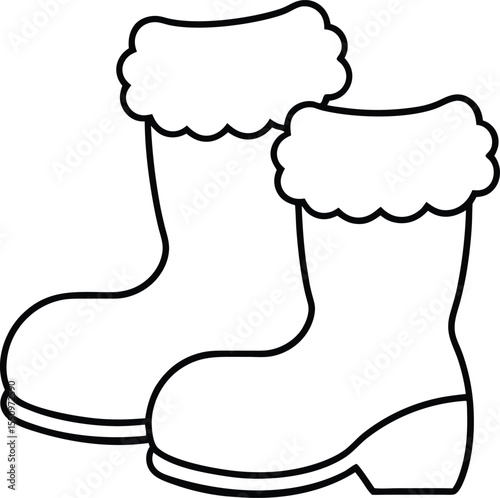 illustration of a pair of boots