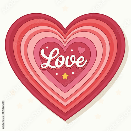 Love Clipart Vector Design – Romantic Heart Illustrations and Cute Love Elements for Valentine’s Day, Wedding Invitations, Greeting Cards, Scrapbooking, and Romantic Graphic Projects

