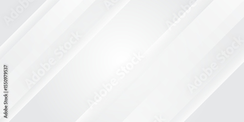 Diagonal grey gradient lines background. Abstract silver stripes wallpaper. Abstract gray tech backdrop. Oblique gris texture for graphic design, poster, banner, flyer, brochure. Vector eps10