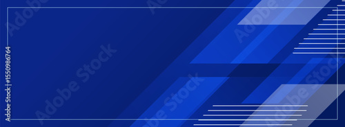 Modern banner background blue gradations geometric shape ,colorful,abstract background,vector eps 10