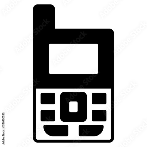 GPS Device black icon